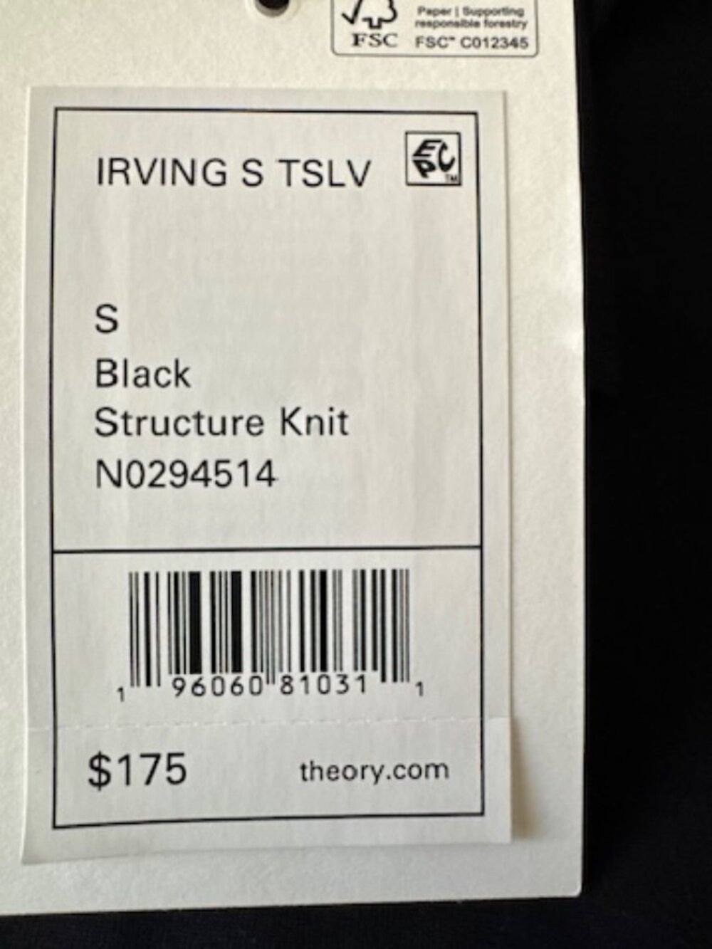 Theory Irving Short-Sleeve Shirt in Structure Knit Preppy Minimalist Streetwear - Picture 7 of 12